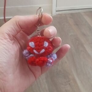 🐙 Octopus Keychain. Handmade Crochet Amigurumi. 🧶